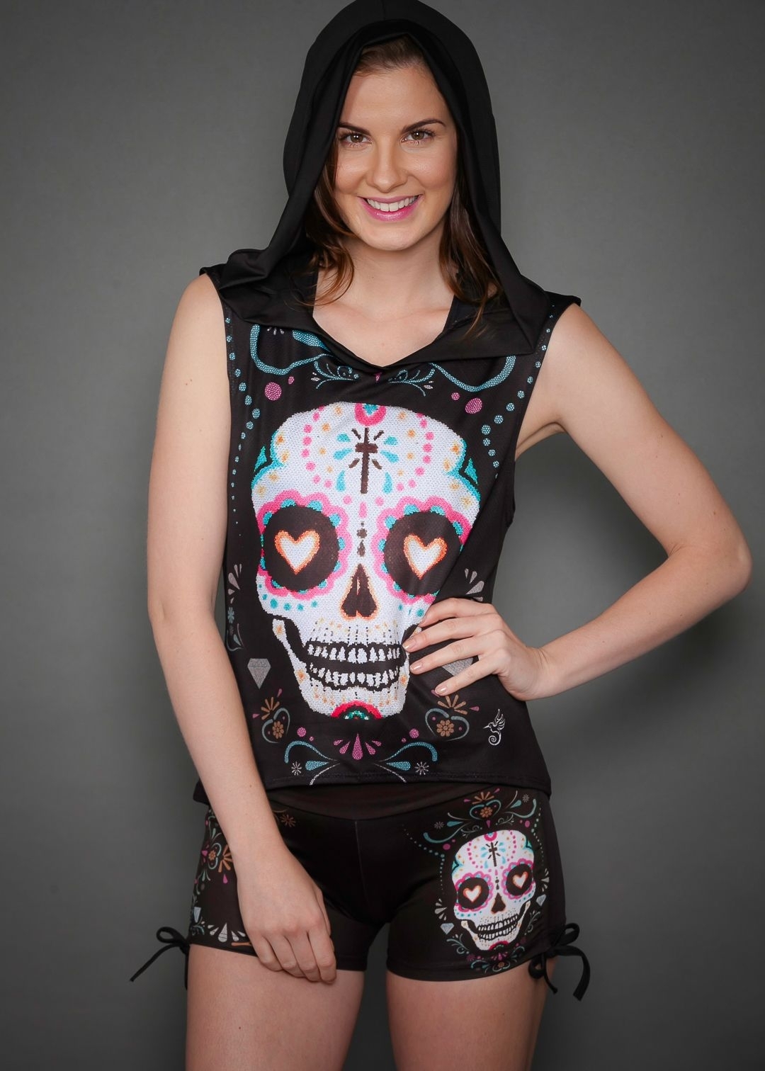 BLUSON CAPUCHA CALAVERA DE TRADICION