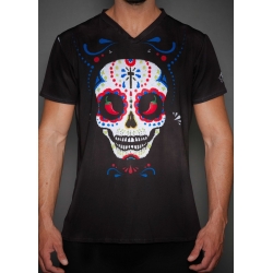 PLAYERA HOMBRE CALAVERA DE TRADICION