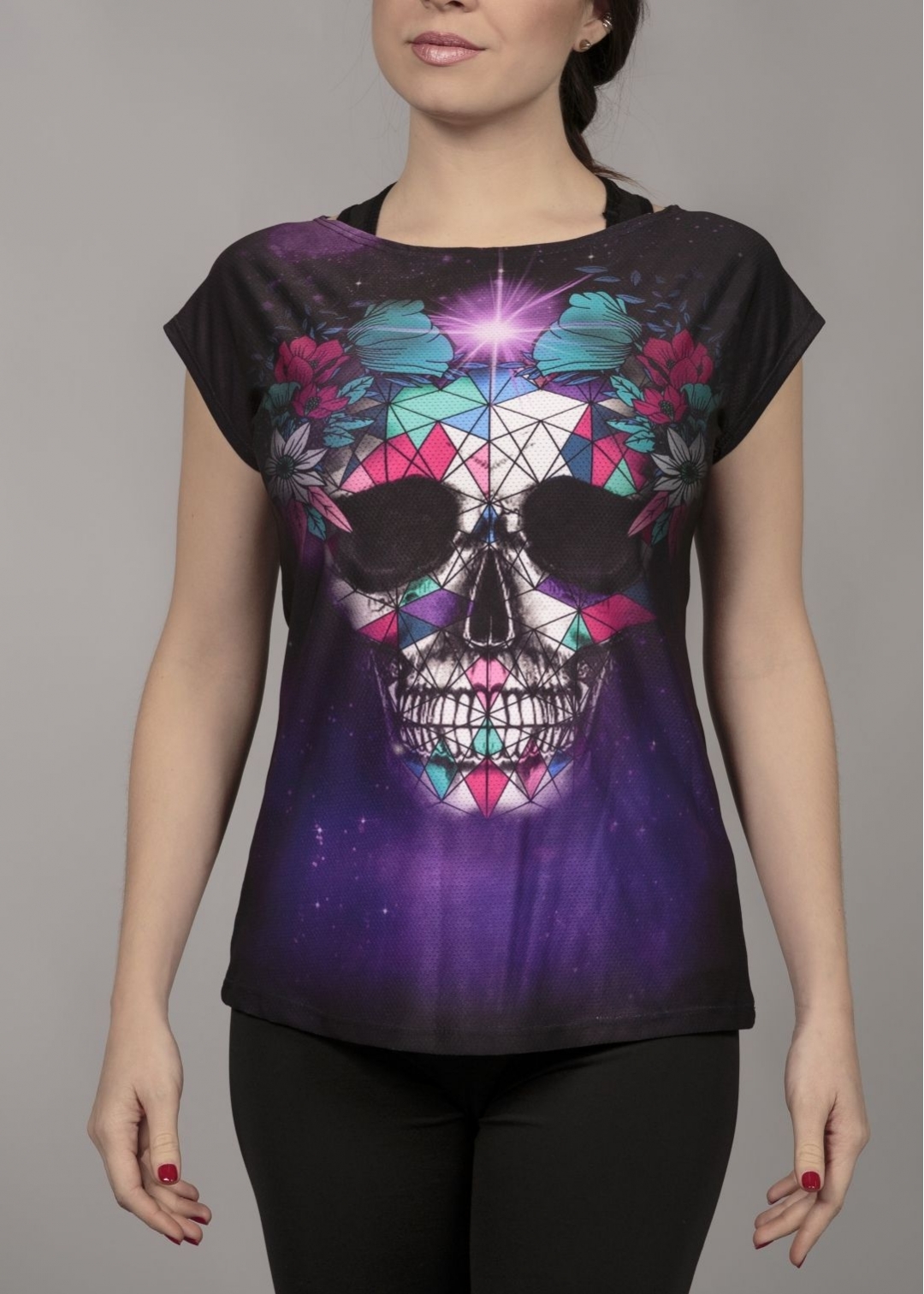 BLUSA OVAL CALAVERA COSMOS