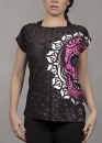 BLUSA OVAL CALAVERA TRIBALES