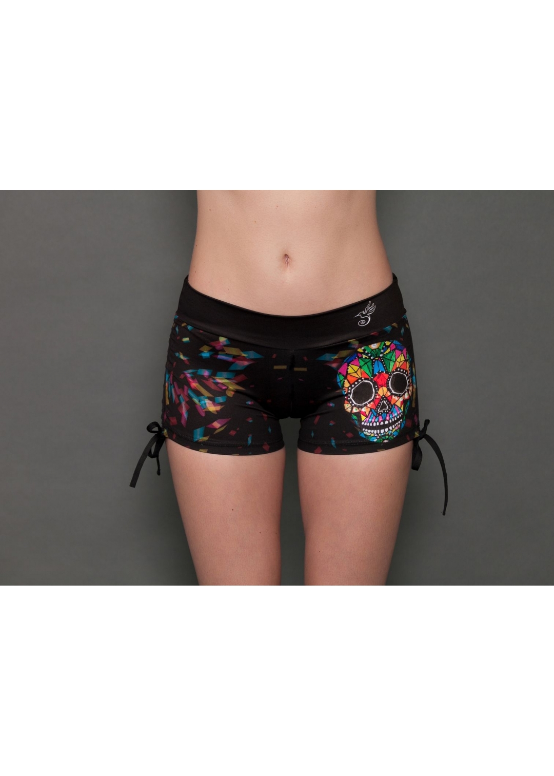CHIKISHORT CALAVERA VITRAL